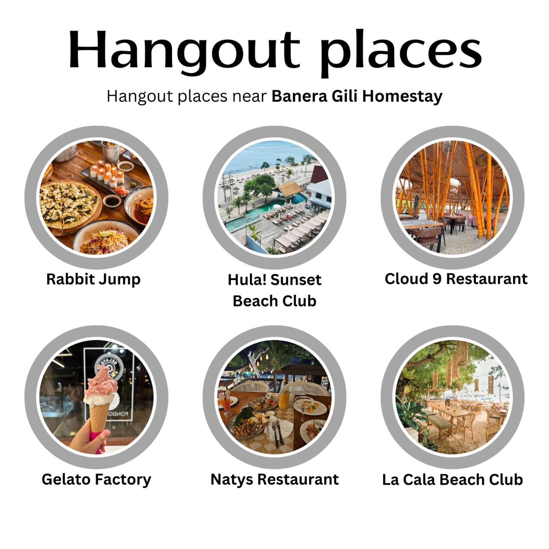 Banera Gili Homestay Gili Trawangan Esterno foto